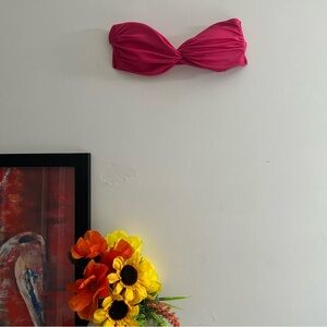 2000s Victoria Secret Shimmery Bikini Tube Top